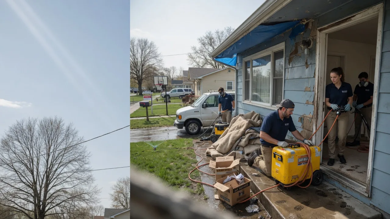 Basement Flood Cleanup in Bicknell, IN near me